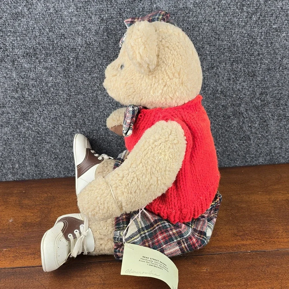 Beak Street Bears Abercrombie Jointed Plush Bear 18